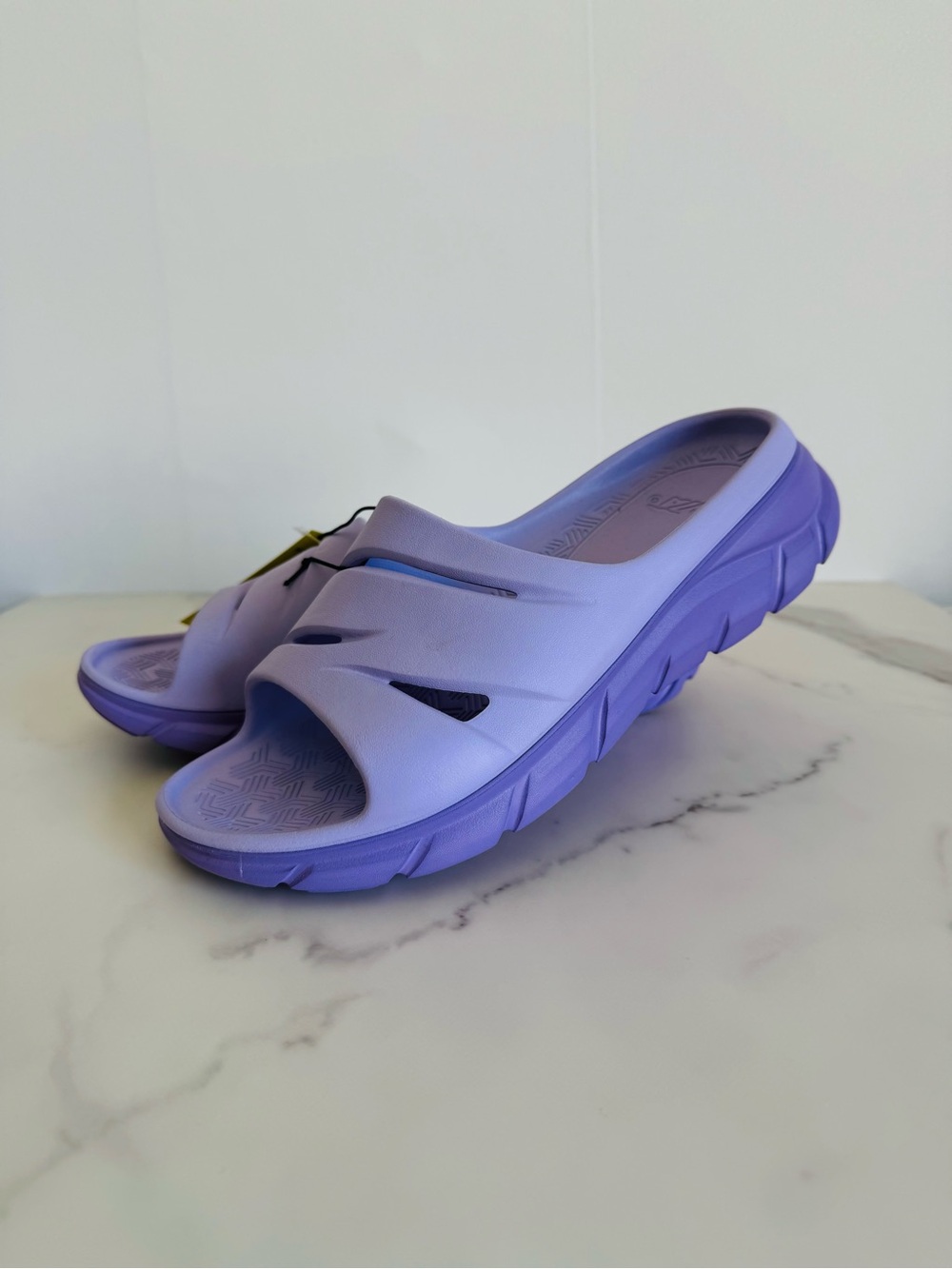 Avia Lavender Purple Slip-On Clog Sandals